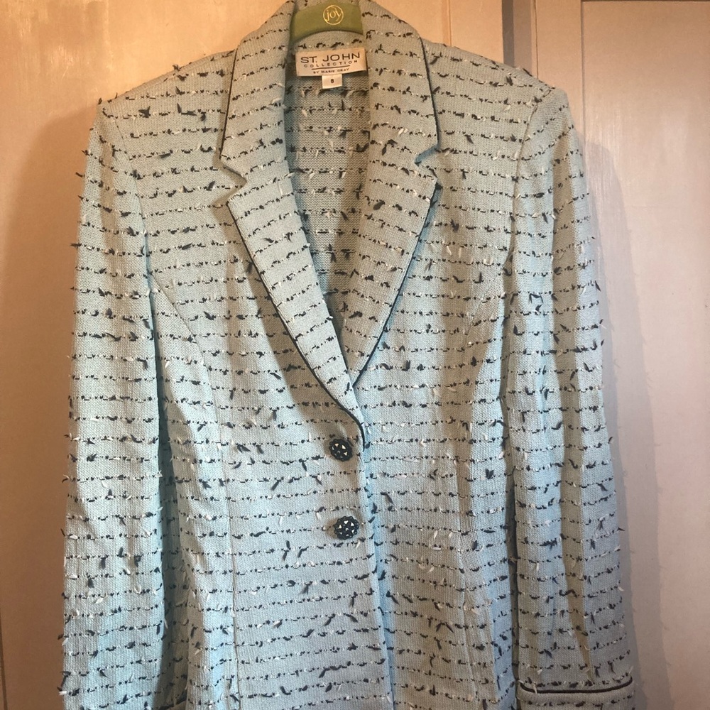 St John knit blazer